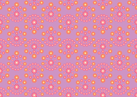 Floral seamless pattern. Fine texture with flowers. Vector Illustration. EPS10のイラスト素材
