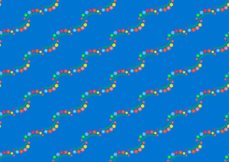 Floral seamless pattern. Fine texture with flowers. Vector Illustration. EPS10のイラスト素材
