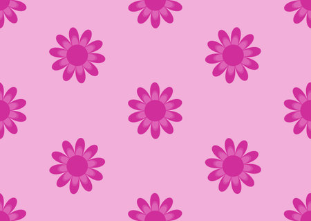 Floral seamless pattern. Fine texture with flowers. Vector Illustration. EPS10のイラスト素材
