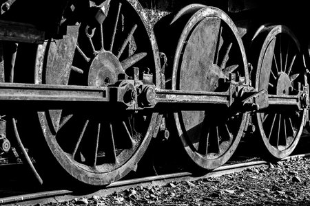 old locomotivesの写真素材