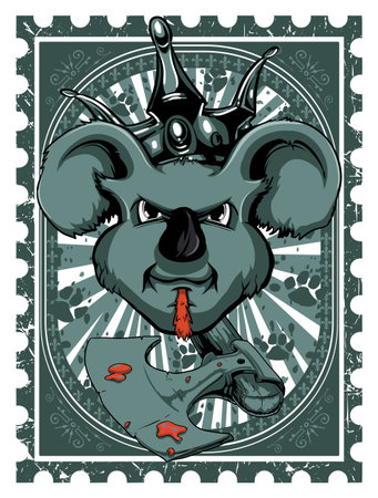 King rat のイラスト素材