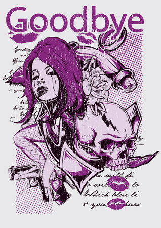 Goodbye のイラスト素材