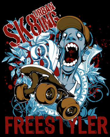 Freestylerのイラスト素材