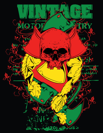 Vintage warriorのイラスト素材