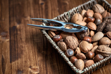 Nuts and cracker