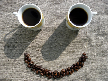 Coffee smileの写真素材