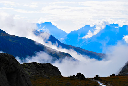 a beautiful natural landscapeの写真素材