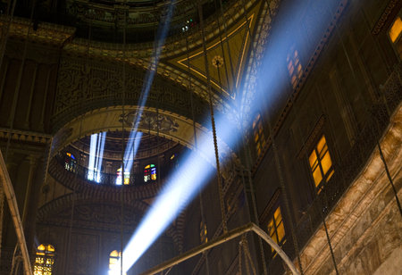 Egypt, Cairo, Salah Al Din citadel, the Mohammad Ali mosque