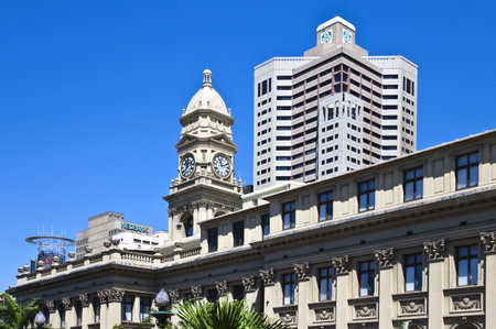 Durban, South Africa - March 9, 2010: The Post Office building in the city centerのeditorial素材