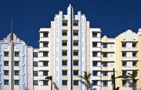 Durban, South Africa - March 10, 2010: Suncoast, the  Art Neauveau Style Riviera hotelのeditorial素材