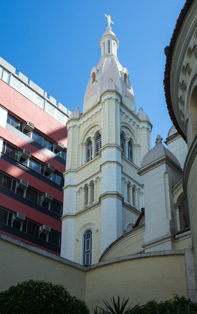 Brazil, Rio De Janeiro, the parish church of Ipanema districtの写真素材