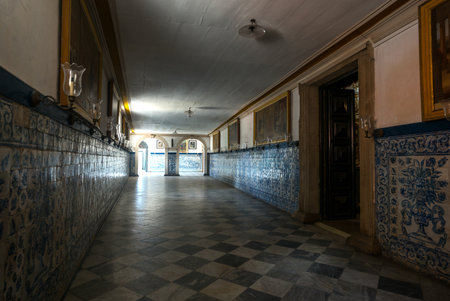 Brazil, Salvador, the sacristy entrance of the church of the Third Order of St. Franciscoのeditorial素材