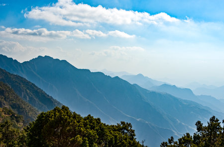 Abah, Asir province, view of the mountains from Al Soudan area