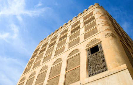 Muharraq,  Bahrain - December 6, 2006:  The Seyadi House, builded in 1805 by the pearl trader  Ahmed...