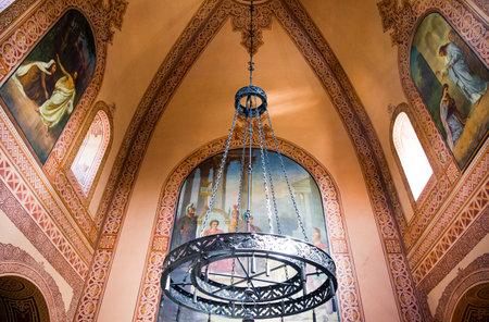 Jerusalem, Israel - November 6, 2010: The Mary Magdalene Orthodox churchのeditorial素材