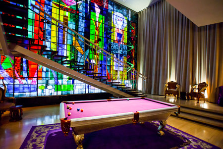 London, England - January 30, 2012:  The Sanderson Hotel in Berners street