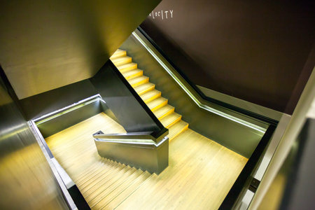 London, England - January 30, 2012:  Architectures of the Tate Modern Art Galleryのeditorial素材