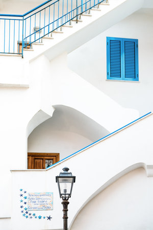 Sorrento, Italy -  November 15, 2015:  A typical house of Marina Grandeのeditorial素材