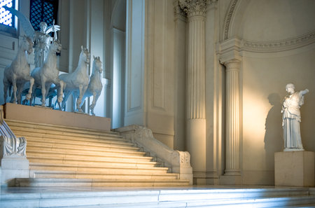 Rome, Italy - September 27, 2008: The interior of the monument to Vittorio Emanuele II (the Vittoriano)のeditorial素材