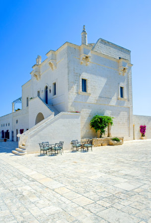 Fasano, Italy - july 22, 2006: The S.Domenico resort, one of the ancient rural farms of the territory, transformed into luxurious resortsのeditorial素材