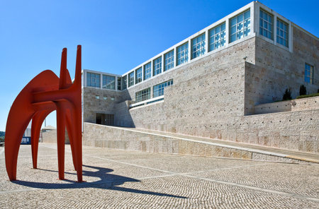 Lisbon, Portugal - March 25, 2009: The Belem Cultural Centerのeditorial素材