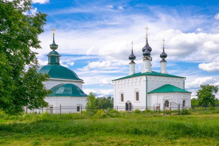 Russia, Suzdal, the Kremlin little churchsの写真素材