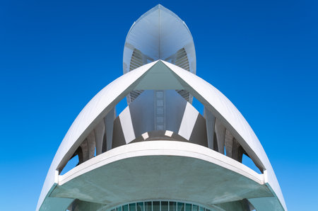 Valencia, Spain - Octuber 15, 2016: The City of Arts and Sciences by the architect Calatrava. The...