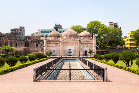 Lalbagh fort is an incomplete Mughal fortress in Dhaka, Bangladeshのeditorial素材