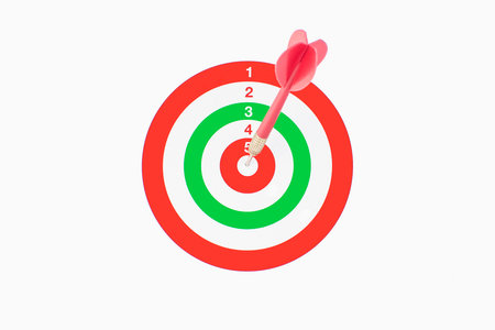 Target centeredの写真素材