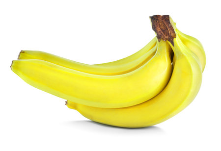 Bunch of yellow bananasの写真素材