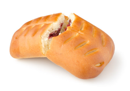 Fresh bun isolatedの写真素材