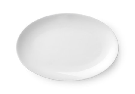Oval dishの写真素材