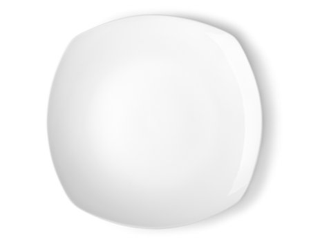 Square plateの写真素材