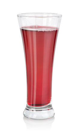 Pomegranate juice pathの写真素材