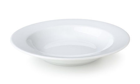 Plate isolated Pathの写真素材
