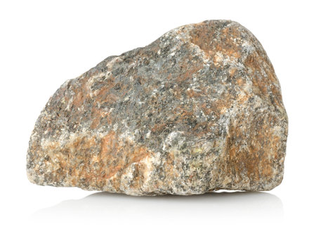 Granite stone isolatedの写真素材