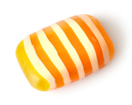 Striped soapの写真素材