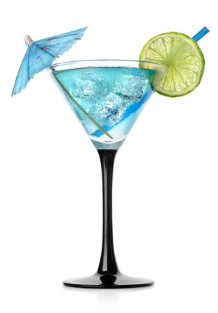 Blue cocktailの写真素材