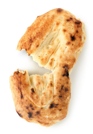 Pita bread isolatedの写真素材