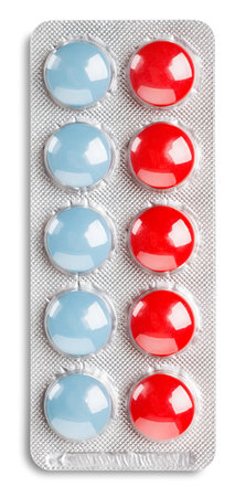 Pills vitamins isolatedの写真素材
