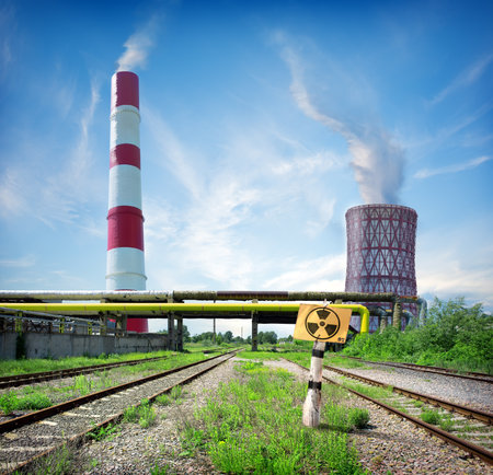 Nuclear reactorの写真素材