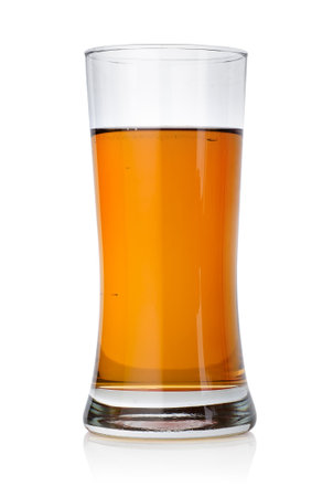Beer in a glassの写真素材