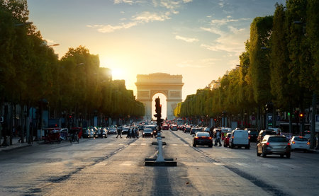 Champs Elyseeの写真素材
