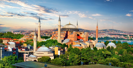Hagia Sophia in Turkeyの写真素材