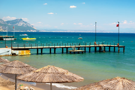 Mediterranean sea in Turkeyの写真素材