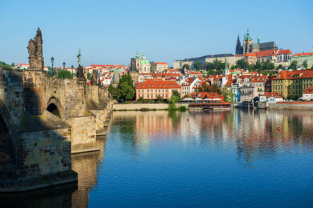 View on Mala Stranaの写真素材