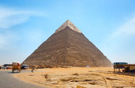 Pyramids of Gizaの写真素材