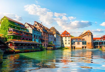 Petite France in Strasbourgの写真素材