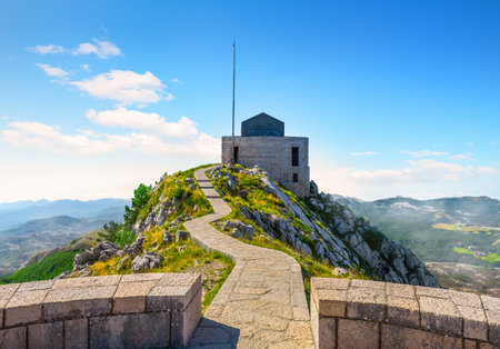 Mausoleum of Petar Petrovic Njegosの写真素材