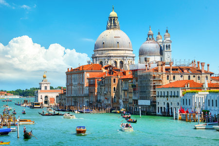 Famous venetian basilicaの写真素材